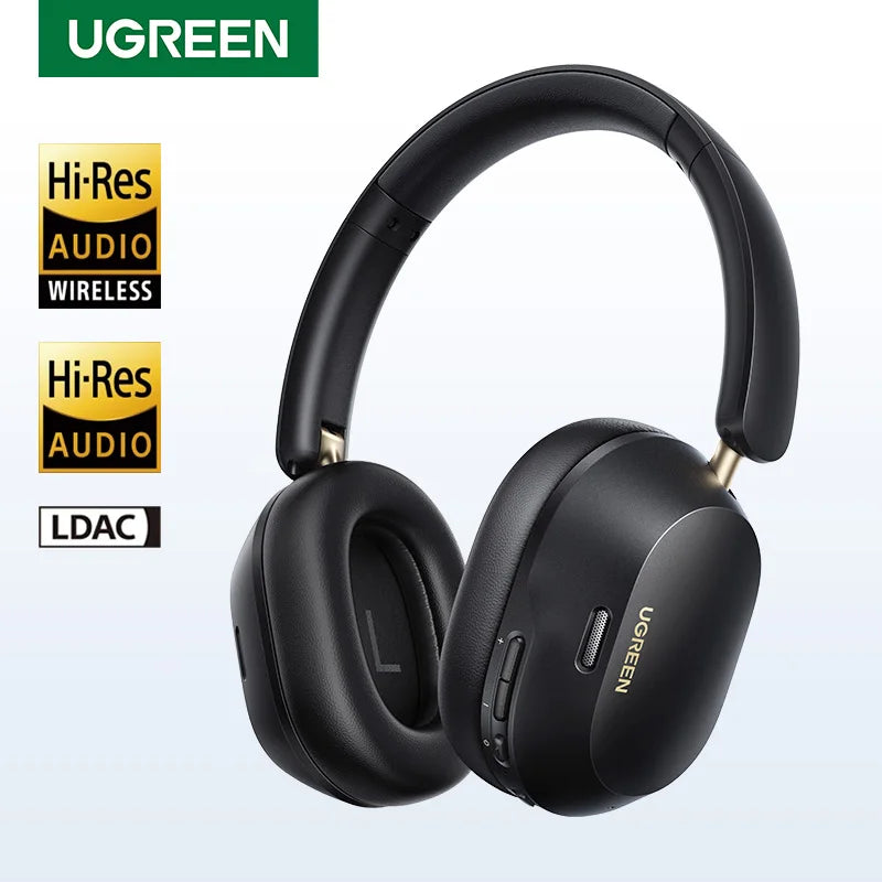 Max5C Wireless Bluetooth Headphones ANC 43Db Active Noise Cancellation Hi-Res LDAC 75H Spatial Audio Earphones Headset