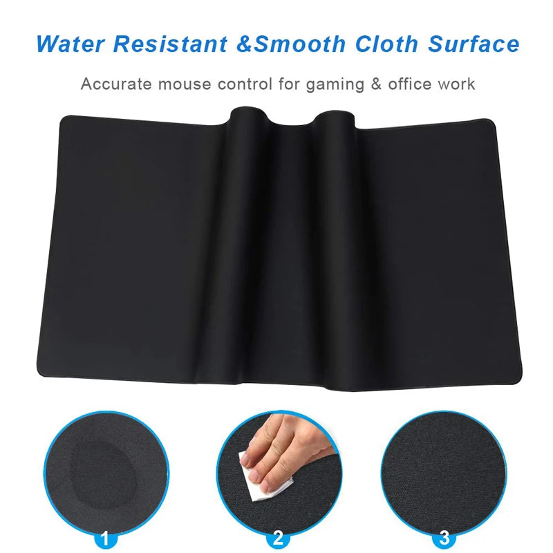 Mouse Pad Gamer Desk Mat Large Mousepad Gamer Accessories XXL PC Computer Keyboard Desk Pad Anti-Slip Natural Rubber